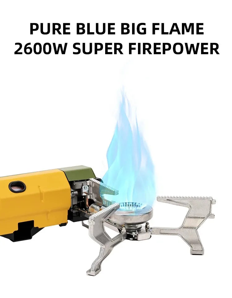 Outdoor Stove Camping Simple Design Compact Lightweight Easy To Carry High-strength Corrosion-resistant Diverse Safety Functions