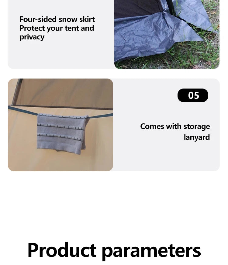 Portable Shower Tent for Outdoor Bathing Camping Toilet Pop-Up Privacy Shelter Beach Dressing Room Waterproof Lightweight WC