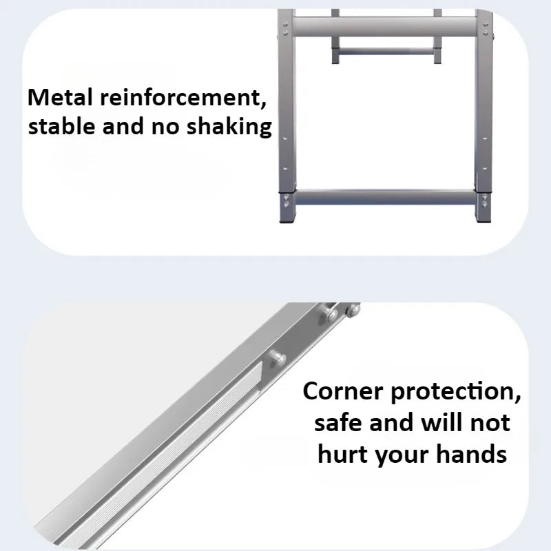 Camping Table Folding Table Outdoor Lightweight Portable Dining Table Height Adjustable Die-cast Metal Table for Camping BBQ