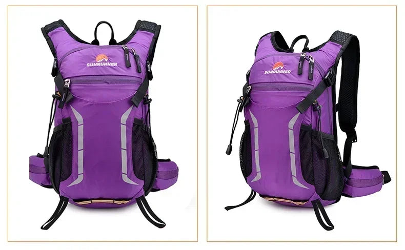 25L waterproof and breathable outdoor camping backpack, large capacity outdoor hiking and adventure sports backpack