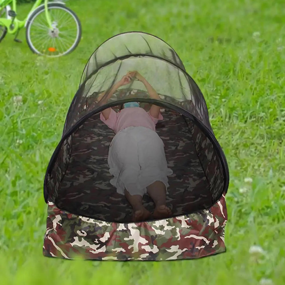 Camping Net Tent Outdoor Mesh Net Tents with Carry Bag Multifunctional Netting for Bed Patio Camping Travel Compact and