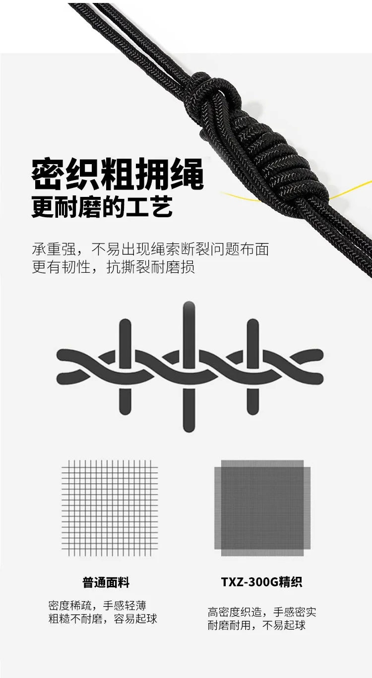 Ultralight Outdoor Hammock – Portable, Anti-Rollover, High Weight Capacity, Parachute Fabric Camping Double Hammock