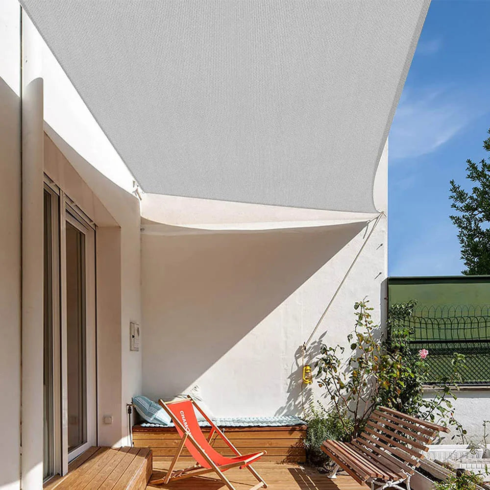 Big Sizes Rectangle Sun Shade Sail Waterproof Outdoor Garden Patio Party Sunscreen Awing Sun Canopy For Beach Camping Pool