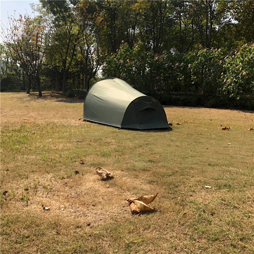 Camping  Tent Ultralight Aluminum Pole Outdoor Tent For Backpacking Hiking Camping Seasons 1/2 Person Tent Camping Equipment