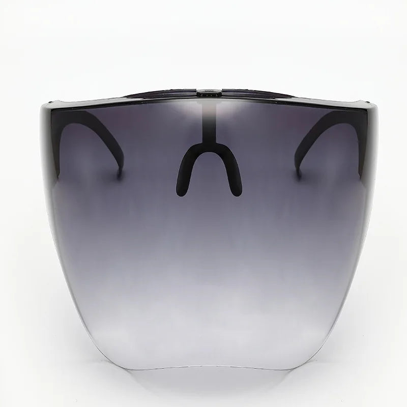 Full Face Sunglasses Mask Women Men Protective Faceshield Glasses Goggles Covered Spherical Lens Anti-Spray Cycling Sunglasses