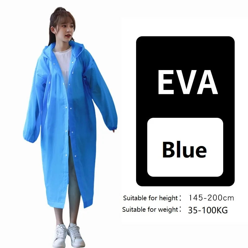 Rainwater Layers Waterproof Women's Raincoat Rain Cover Protection for Rainy Ponchos Folding Raincoat Trip Ponchos Waterproof