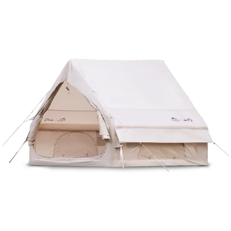 Outdoor Camping Automatic Inflatable Tent Outdoor Cabin Thickened Camping Rainproof Exquisite Camping 3-4 People Park Picnic