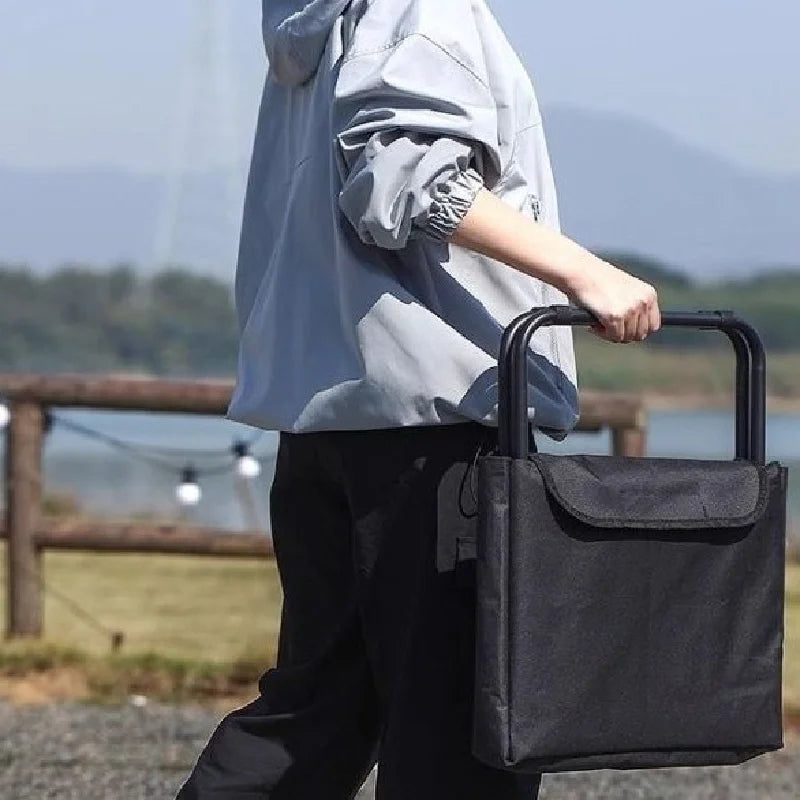 Table Outdoor Camping Tactics Folding Table Picnic Lightweight Portable Full Set Of Equipment Lamp Holder Portable