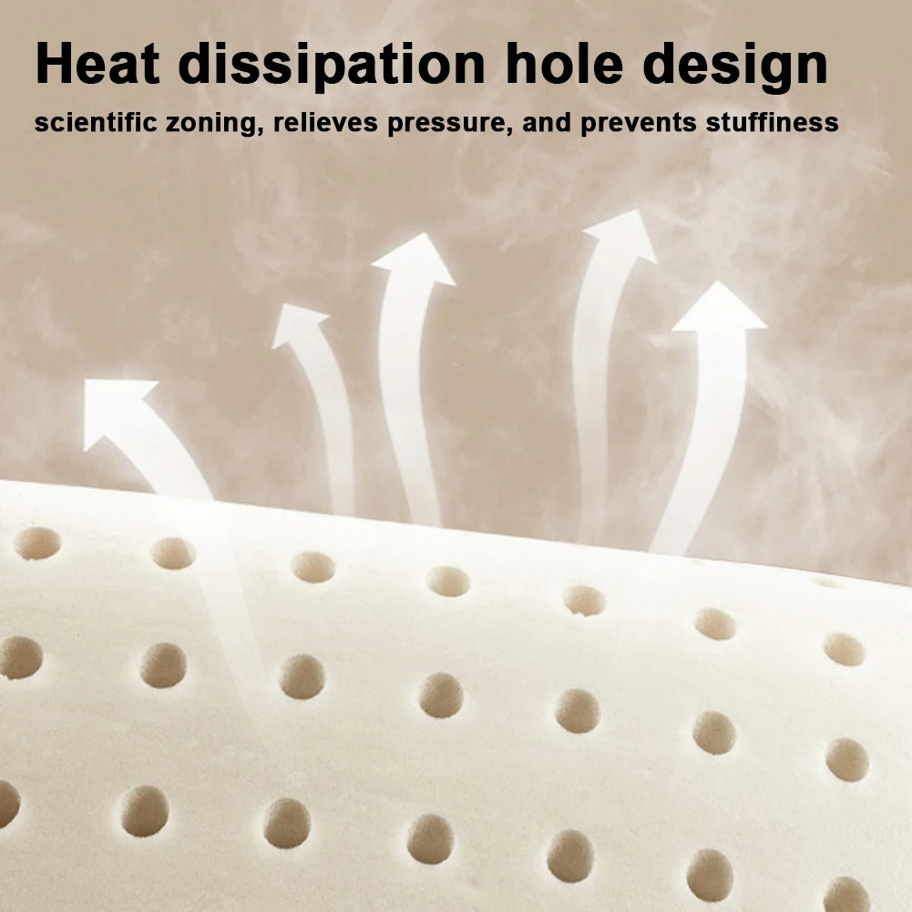 Soft Slow Rebound Memory Foam Pillow Outdoor Camping Travel Cervical Pillow Portable NoonBreak Pillow Neck Support Pillow