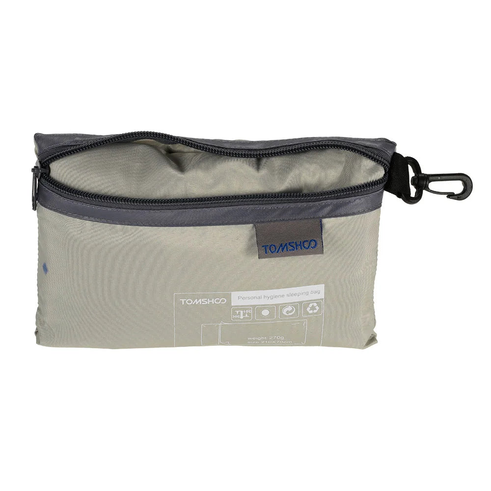 Sleeping Bag Lightweight Outdoor Liner Polyester Pongee Portable Single Sleeping Bags Camping Travel Hotel Sleep Bag 75*210CM