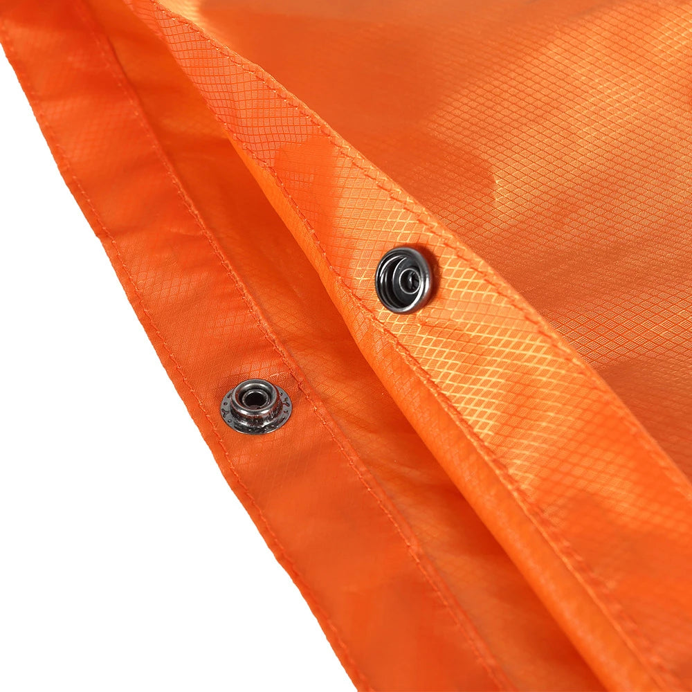 Men Women Raincoat Waterproof Durable Rainwear with Reflective Strip with Reflector Rainproof Poncho