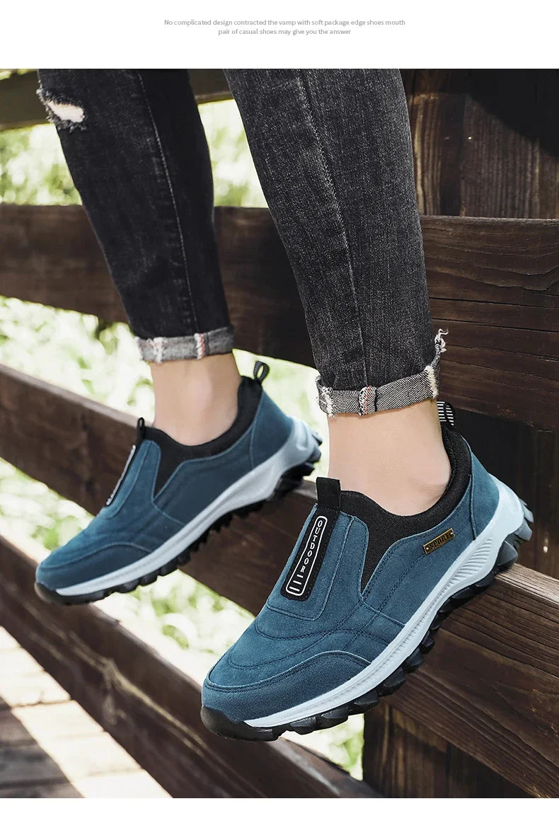 Men's Outdoor Camping, Light Running, Jogging, Leisure Mountaineering, Men's Shoes, Anti Slip Hiking Shoes, Large Size 39-49