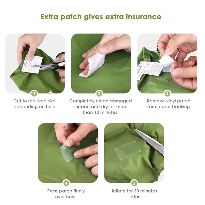 Sleeping Pad Ultralight Inflatable Sleeping Pad for Camping,Ultralight Waterproof Sleeping Mat W/Pillow Hammock Mate air sofa