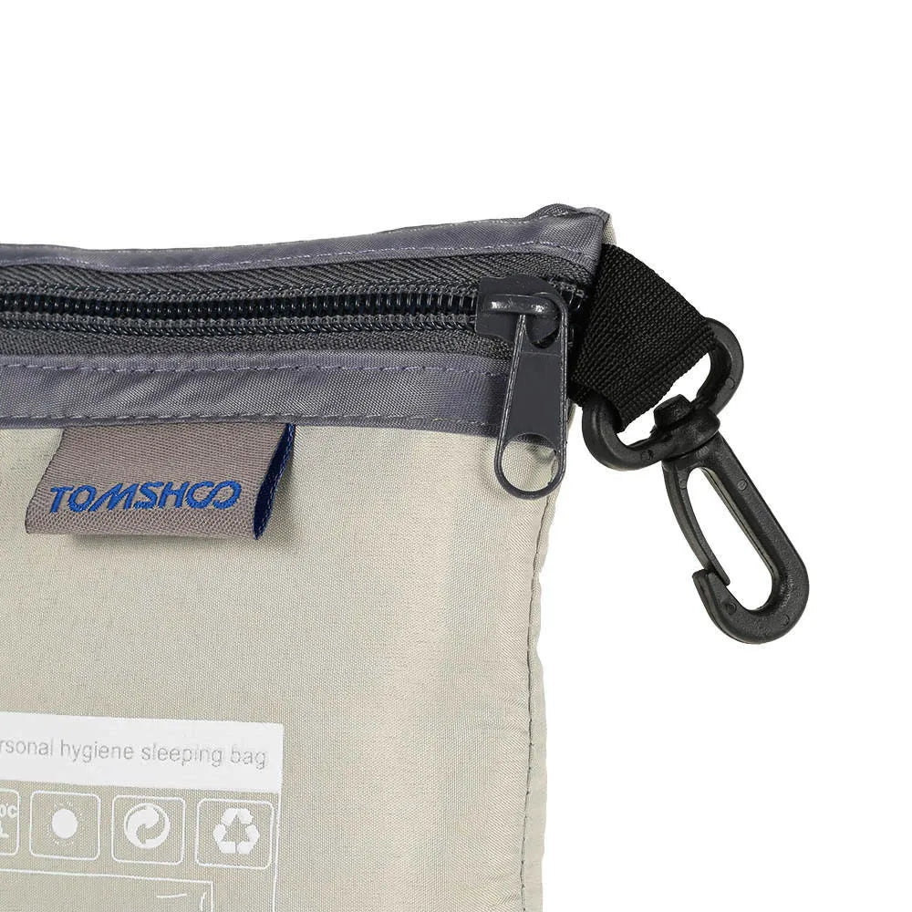 Sleeping Bag Lightweight Outdoor Liner Polyester Pongee Portable Single Sleeping Bags Camping Travel Hotel Sleep Bag 75*210CM