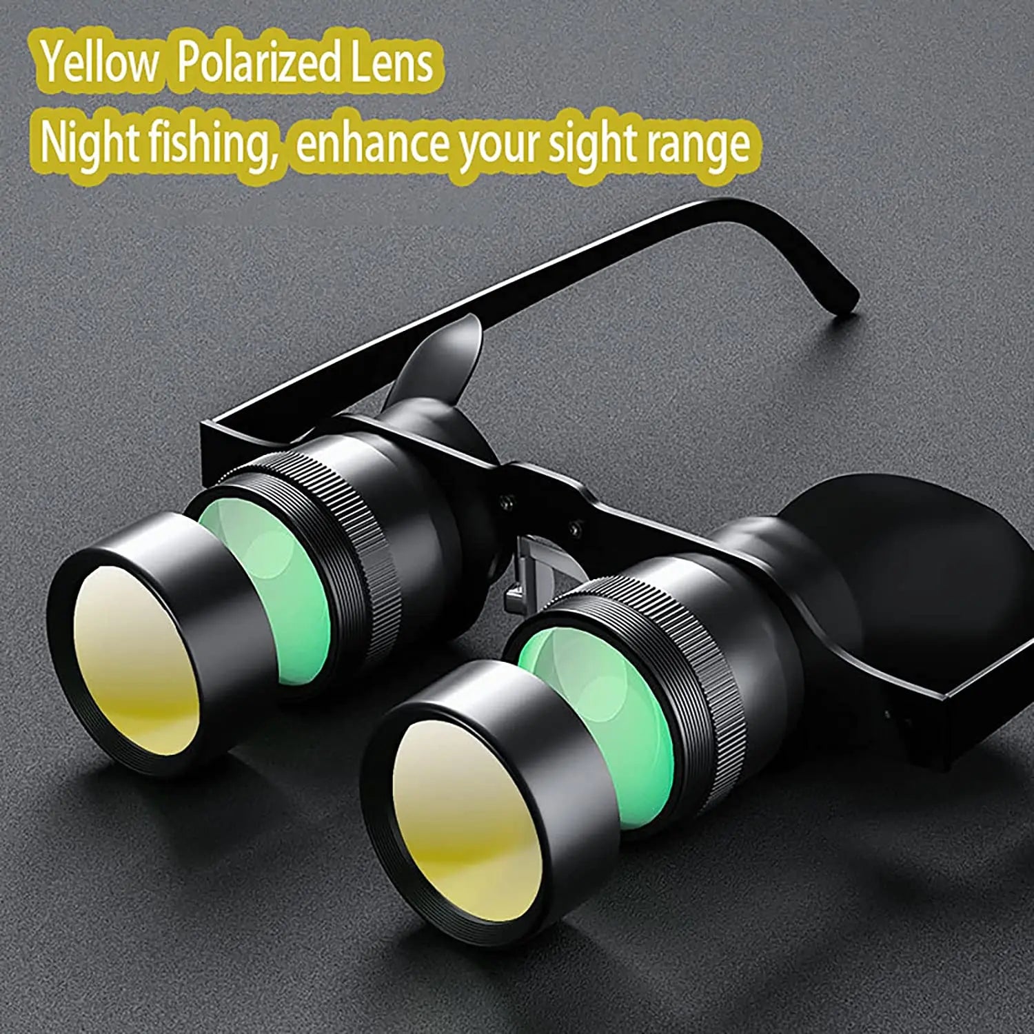 Fishing Binoculars for outdoor bird watching, fishing, sports, theater professional hands-free glasses HD portable telescope