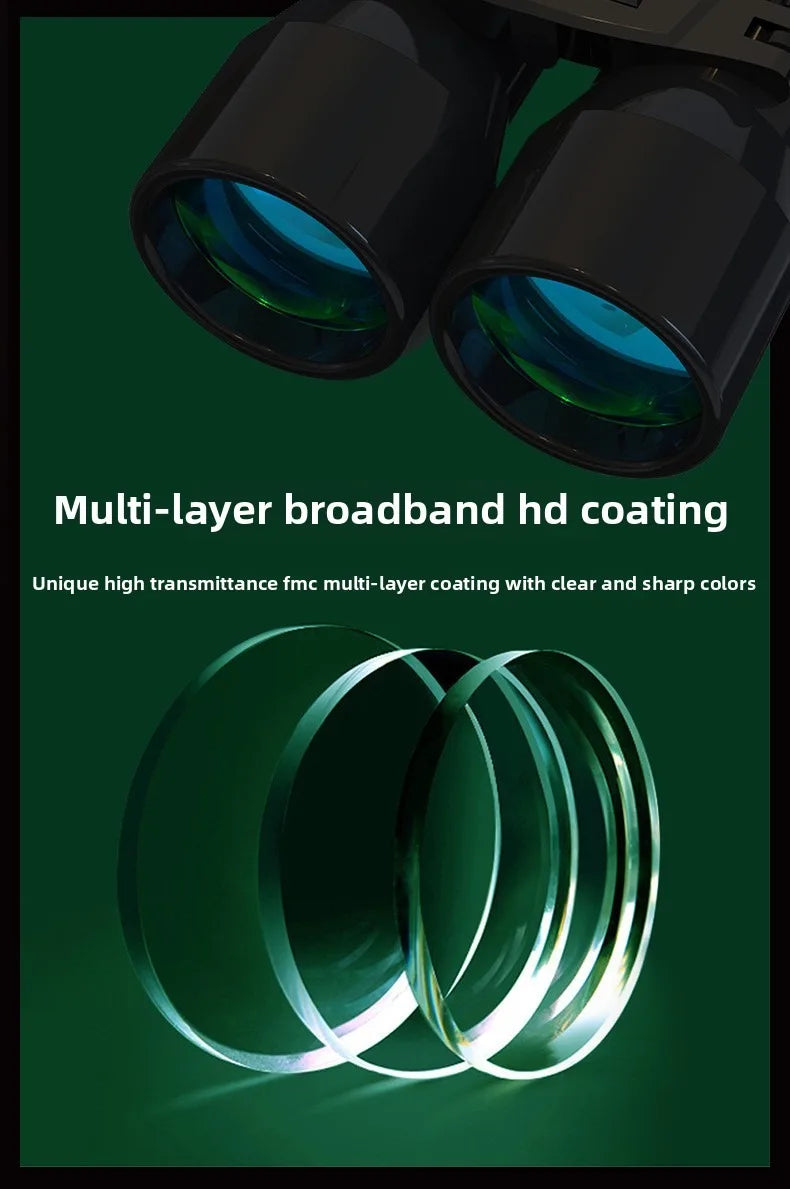 12X25 Binoculars - High - Definition, High - Magnification, Miniature for Outdoor Use and Concerts, Compatible with Mobile Phone