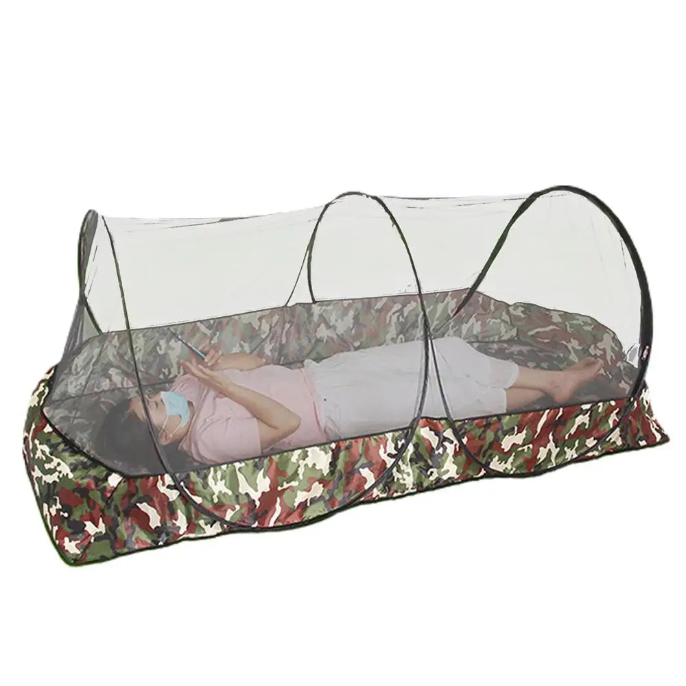 Camping Net Tent Outdoor Mesh Net Tents with Carry Bag Multifunctional Netting for Bed Patio Camping Travel Compact and