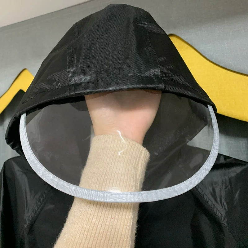 Rain Coat Motorcycle Raincoat Man Waterproof Suit Raincoats Overcoat Rainrainwater Outerwear Long Jacket Poncho Men Motorcyclist