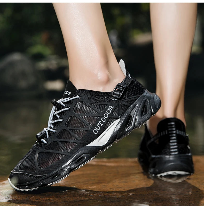 Summer Outdoor Trekking Shoes Women Men Hiking Aqua Shoes Finishing Camping Tourism Treking Sneakers Mountain Tracking Wading