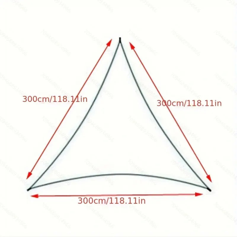 Outdoor Sun Shelter Waterproof  Awning 300cmTent  Canopy Garden Beach Picnic Camp Shade Tarp Travel Awning Sunshade Gazebo