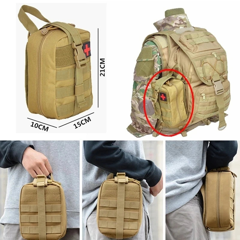 Tactical First Aid Kit Medical Kit Emergency Outdoor Camping Emergency Survival Tool Military Storage Bag Storage Bag
