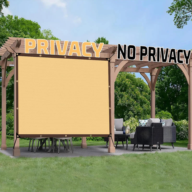 Sunshade Net for Garden Waterproof  Square Sun Shelter UV Protection Outdoor Canopy Patio Pool Sail Awning Camping Accessories