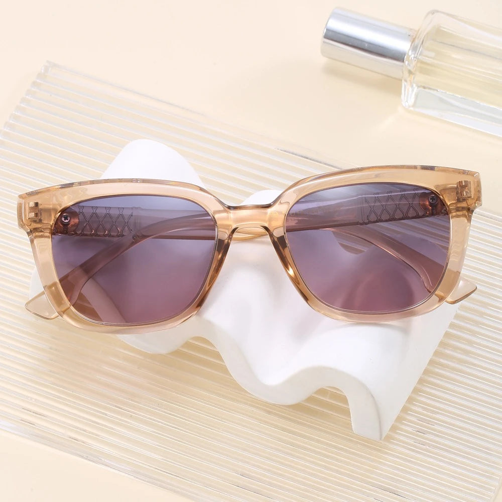 ‌2025 Square Sunglasses: Balenciaga-Inspired TAC Polarized Lenses, UV400 & Anti-Glare for Street Style & Instagram Edge.‌