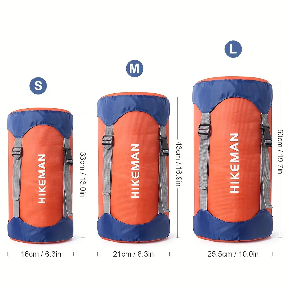 Sleeping Bag, Sleeping Bag Stuff Sack Water-Resistant & Ultralight Outdoor Storage Bag Space Saving Gear for Camping Hiking