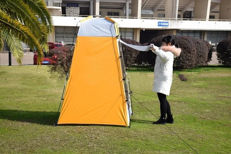Portable Privacy Shower Tent Outdoor Waterproof Changing Room Shelter for Outdoor Camping Hiking Beach Toilet Shower Bathroom
