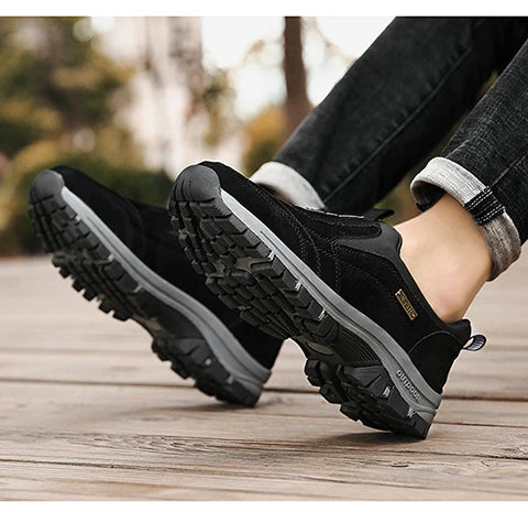 Men's non-slip casual sports shoes wear-resistant hiking shoes Outdoor 2024 fashion comfortable flat walking shoes for men