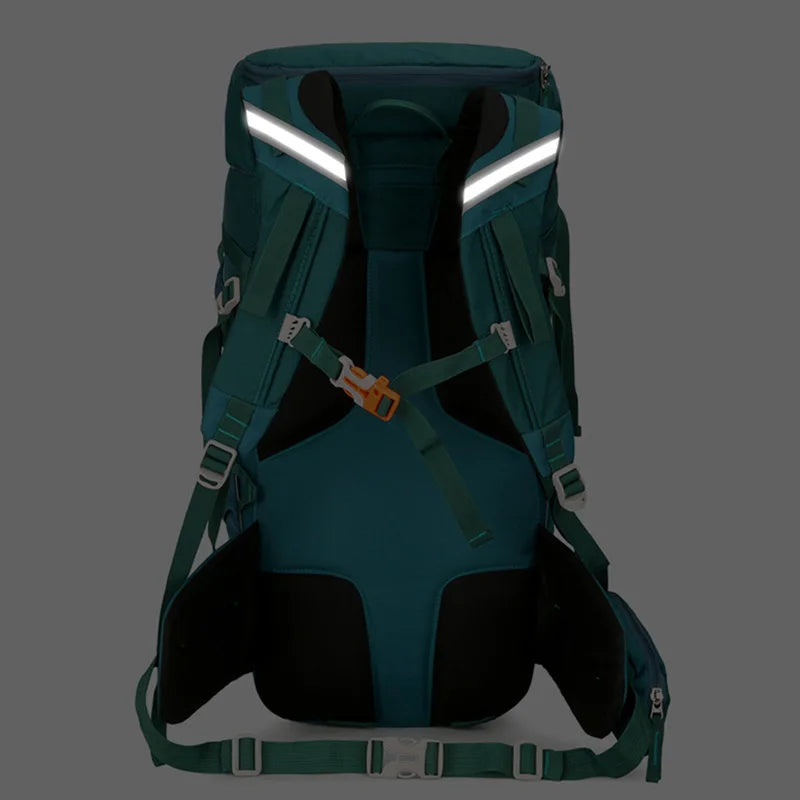 Camping Backpack Large Capacity Climbing Rucksack Trekking Hiking Bag Waterproof Mountaineering Knapsack Outdoor Travel Bag 40L