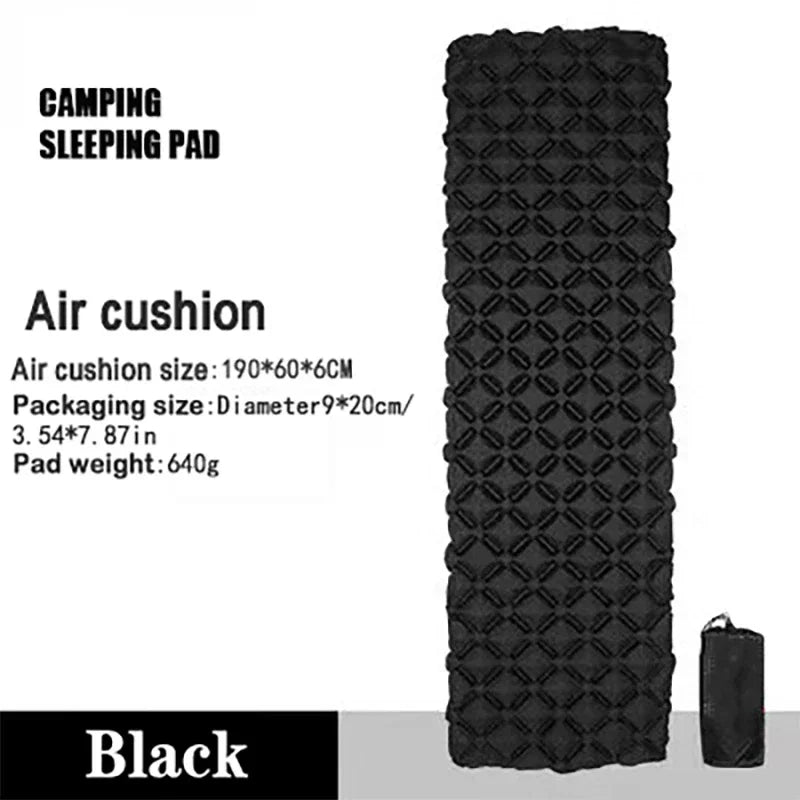 Inflatable Sleeping Pad  - Portable & Compact  Mat for Sleeping - Ultralight & Waterproof Sleeping Mat for Hiking