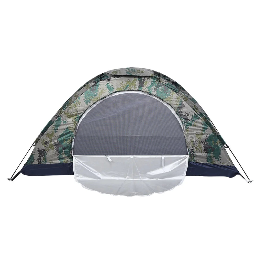 Camping Tent Fishing Tent Leisure Tent Outdoor Single Person Leisure Windproof Tent for Camping Fishing Climbing Camouflage