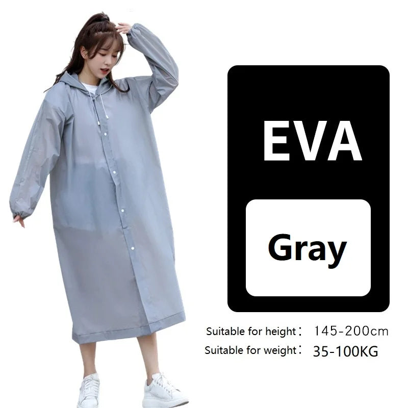 Rainwater Layers Waterproof Women's Raincoat Rain Cover Protection for Rainy Ponchos Folding Raincoat Trip Ponchos Waterproof