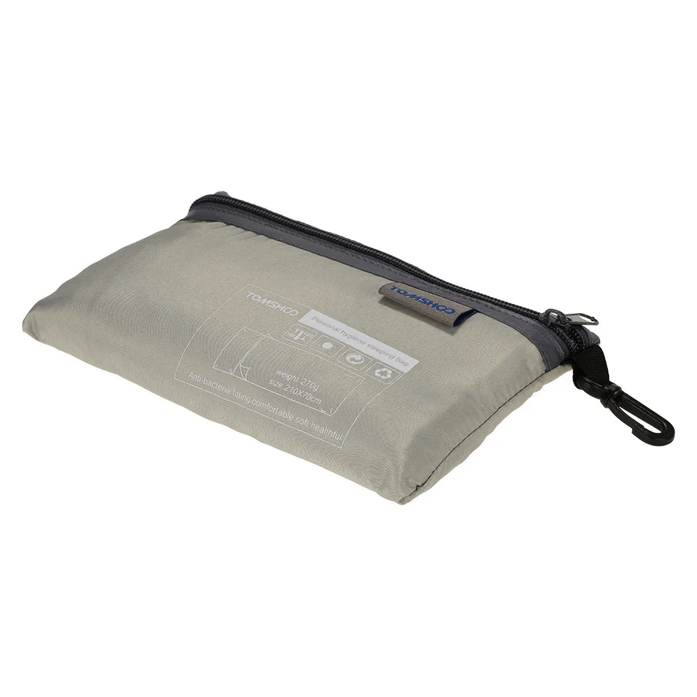 Sleeping Bag Lightweight Outdoor Liner Polyester Pongee Portable Single Sleeping Bags Camping Travel Hotel Sleep Bag 75*210CM