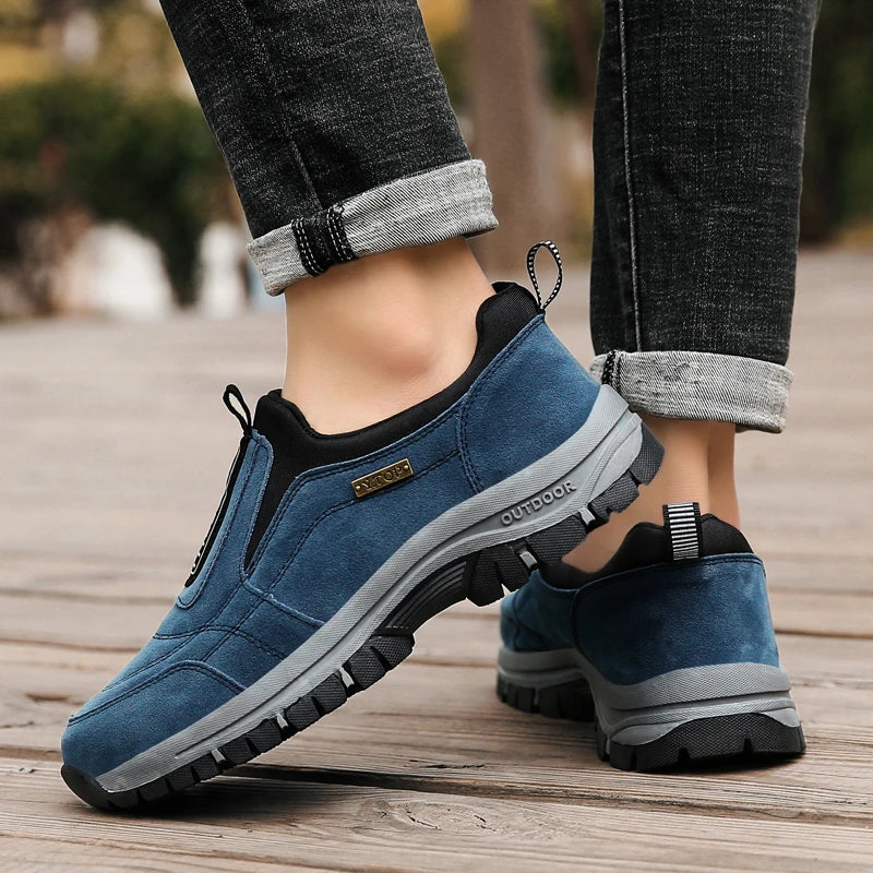Men's non-slip casual sports shoes wear-resistant hiking shoes Outdoor 2024 fashion comfortable flat walking shoes for men