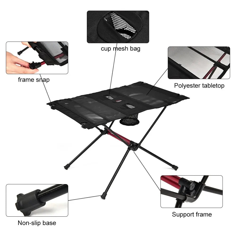 Outdoor Camping Folding Table Tourist Picnic Pliante Dinner Foldable Travel Furniture Equipment Supplies Tourism Outdoor Fishing