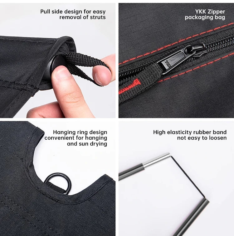 Outdoor Ultralight Camping cot, Hiking Folding Bed, Tent Foldable Bed Marching Bed, Aluminum alloy Single Cot