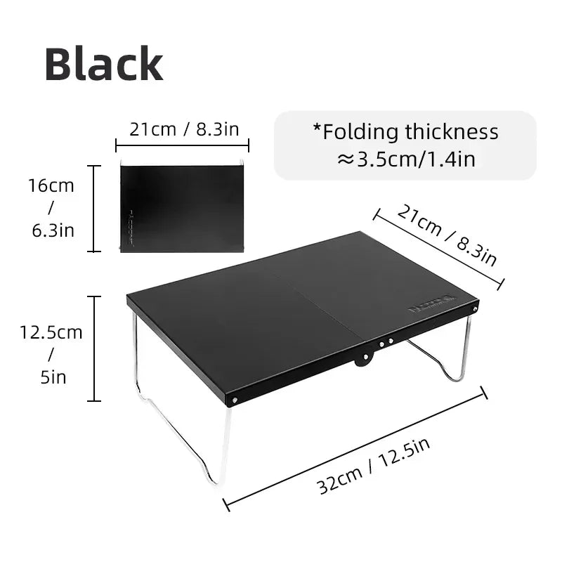 Camping Portable Foldable Table Small Coffee Tables Ultralight Outdoor Hiking Picnic Table MDF Mini Folding Table New