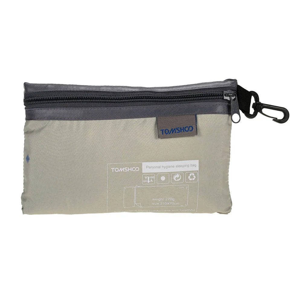 Sleeping Bag Lightweight Outdoor Liner Polyester Pongee Portable Single Sleeping Bags Camping Travel Hotel Sleep Bag 75*210CM