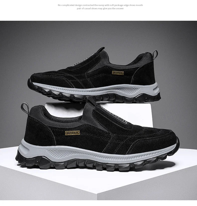 Men's Outdoor Camping, Light Running, Jogging, Leisure Mountaineering, Men's Shoes, Anti Slip Hiking Shoes, Large Size 39-49