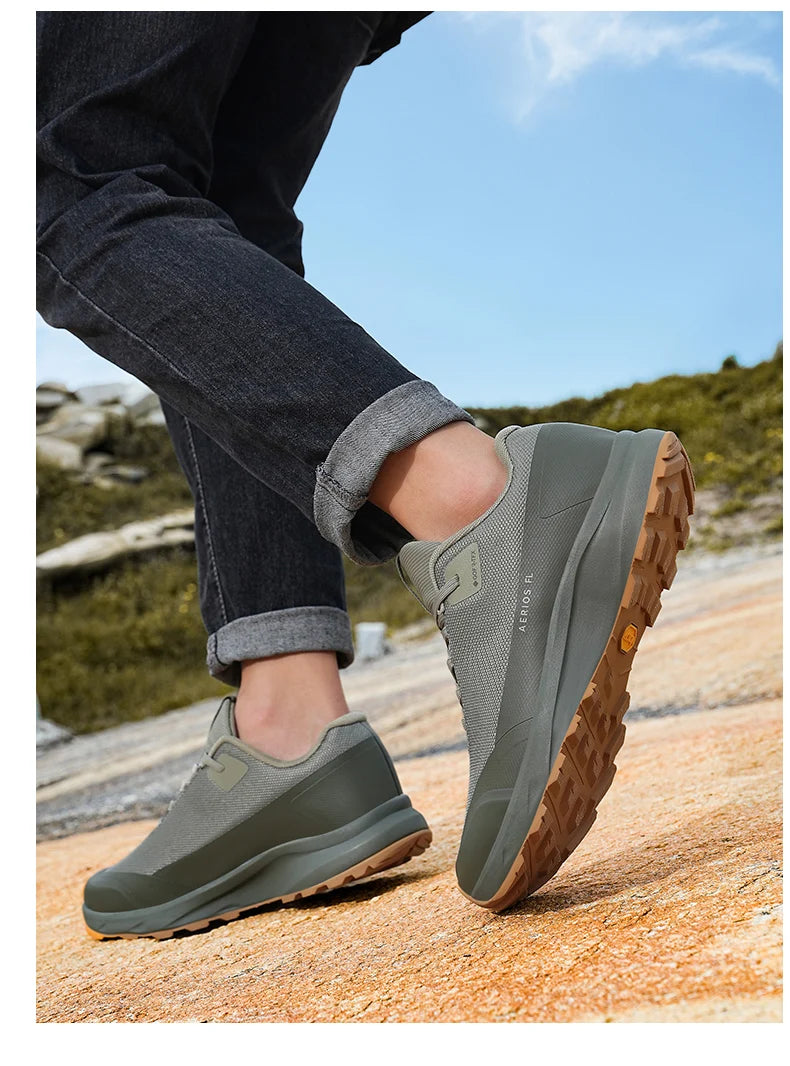 Hiking Shoes Outdoor Walking Mountain Non-Slip Casual Waterproof Sneakers Rubber Wear-Resistant Camping Breathable Hiking Boots