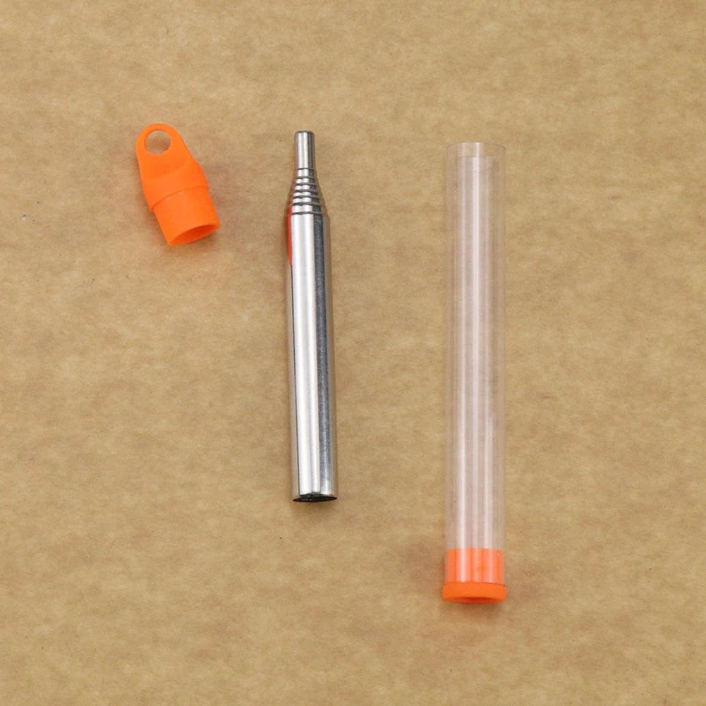 Blow Fire Tube Collapsible Blowing Fire Stick for Outdoor Camping Cooking Tools