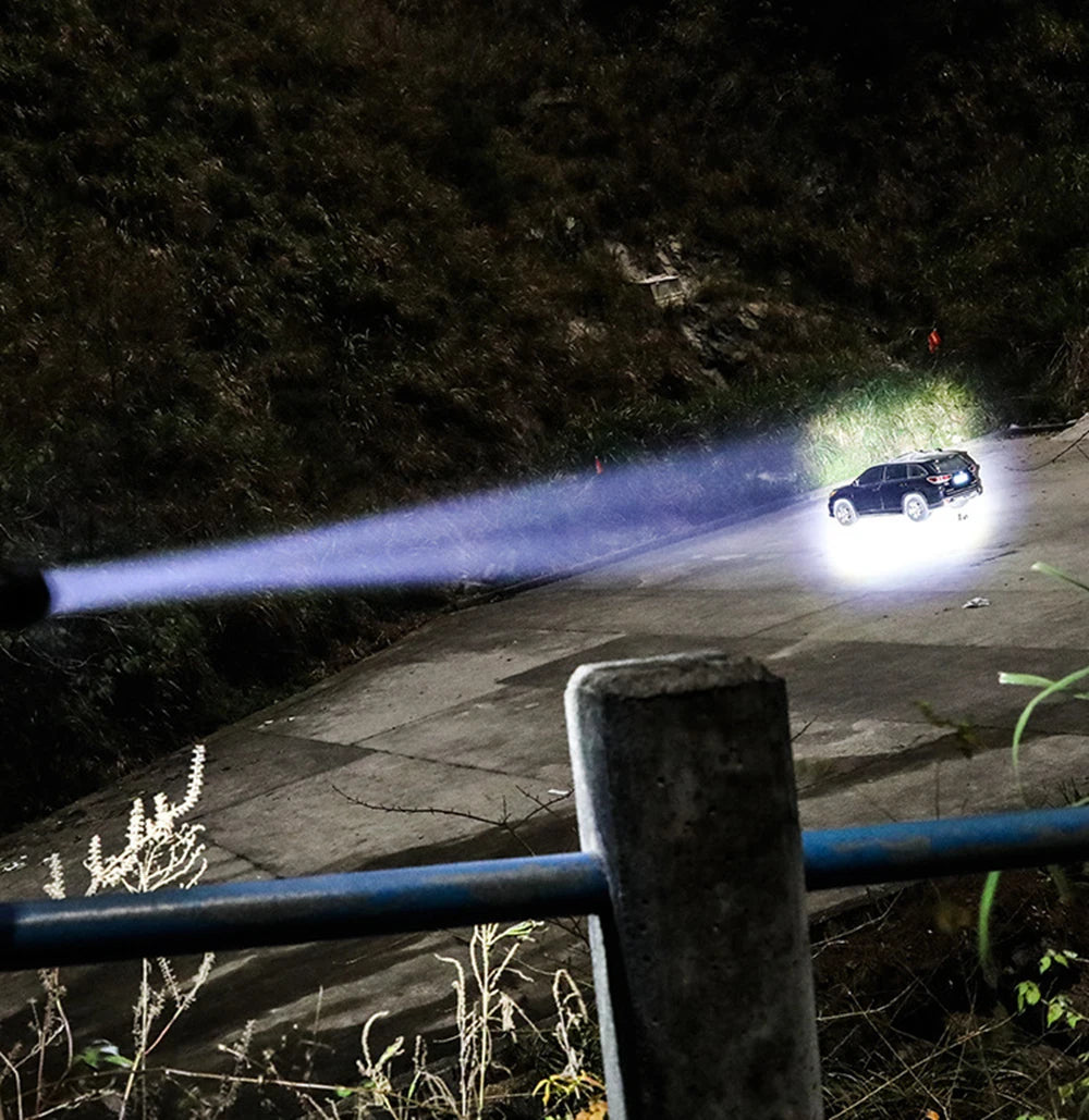 9000000LM 600W Ultra Powerful Headlamp Head Lantern Front Light 8000LM L2 Rechargeable Type C LED Head Flashlight For Fishing