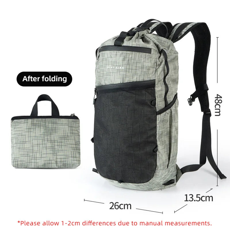 Camping Backpack Outdoor Sport Man Travel Hiking foldable Bag Climbing Mountaineering Man Lightweight Trekking Storage Bags