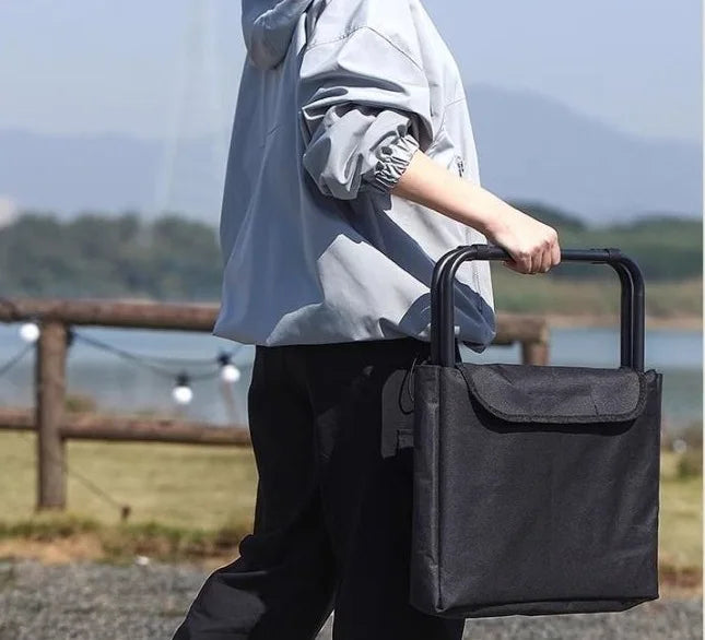 Table Outdoor Camping Tactics Folding Table Picnic Lightweight Portable Full Set Of Equipment Lamp Holder Portable