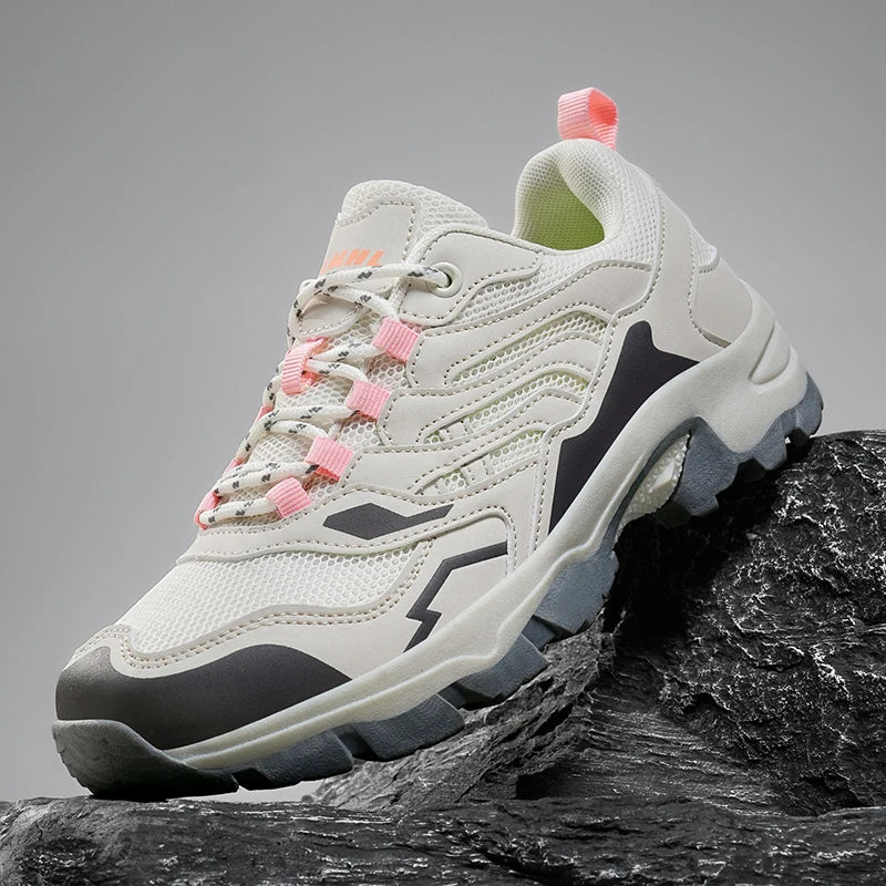 2025 Hiking Shoes Unisex Outdoor Hiking Sports Hiking Shoes Non-slip Waterproof Camping Shoes Outdoor Sports Shoes Walking Shoes