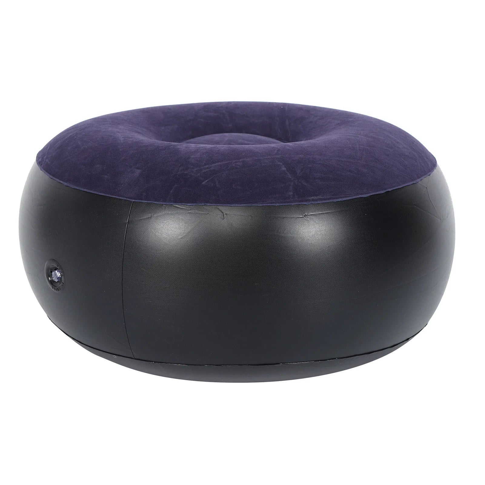 Camping Chair Inflatable Flocking Stool Portable Outdoor Camping Chair Inflatable Flocking Stool Footrest for Home Office Travel