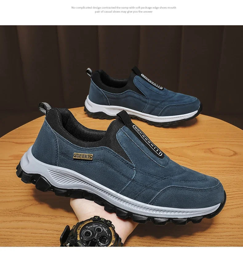 Men's Outdoor Camping, Light Running, Jogging, Leisure Mountaineering, Men's Shoes, Anti Slip Hiking Shoes, Large Size 39-49