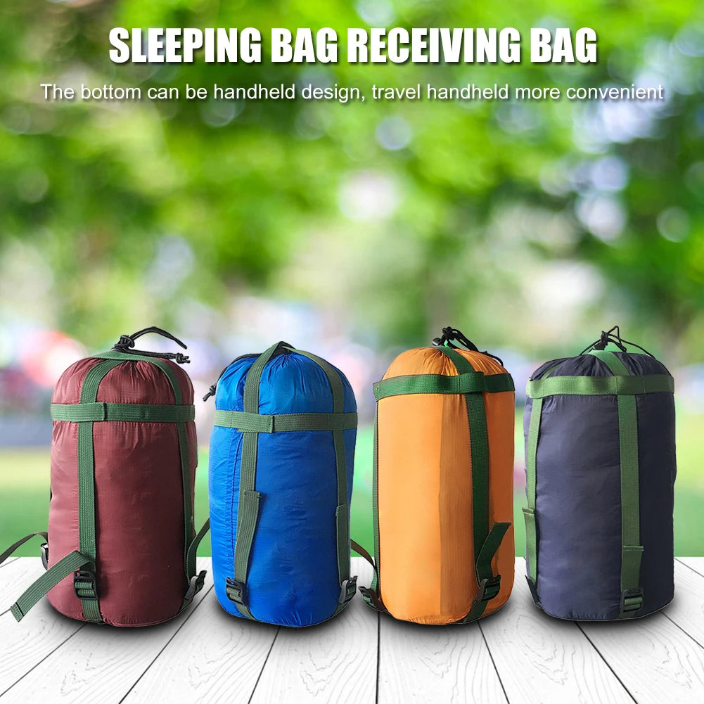 Outdoor Camping Sleeping Bag Compression Pack Travel Leisure Hammock Storage Bag Portable Ultralight Sleeping Bag Storage Bag